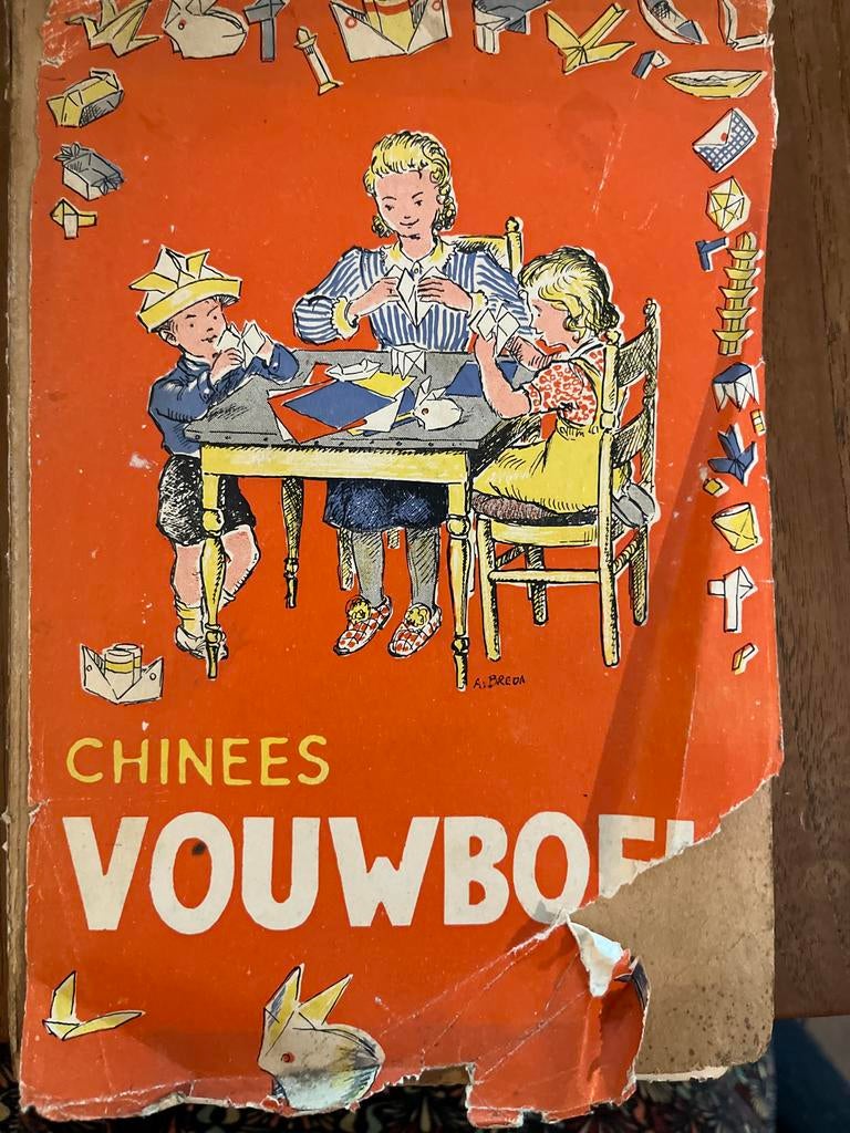 Chinees Vouwboek - Vintage Origami Boek, Ophalen of Verzenden, Gelezen, Non-fictie