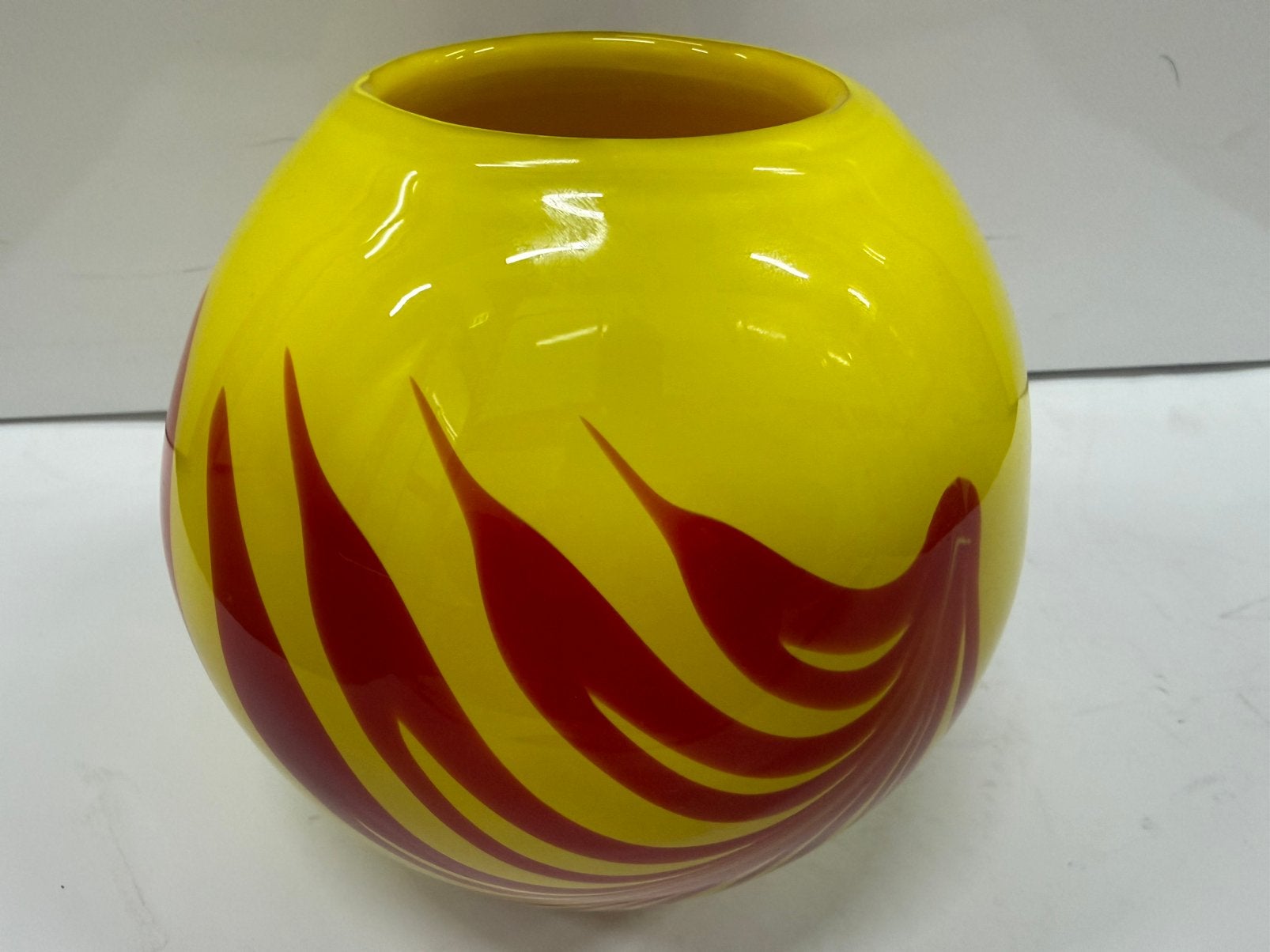 Murano - Carlo Moretti - Vaas - Muranoglas - Swirl, Ophalen of Verzenden