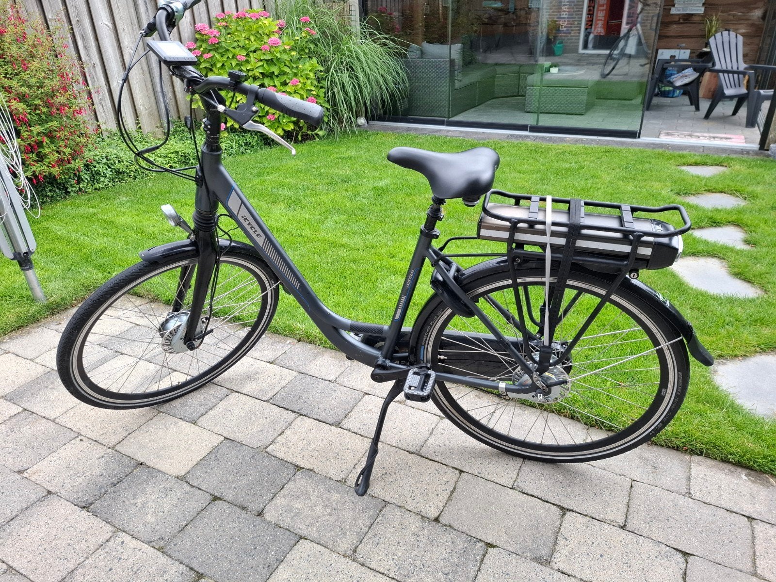 Elektrische damesfiets iCycle mistral (53 inch), 51 tot 55 cm, Ophalen, Zo goed als nieuw, Overige merken