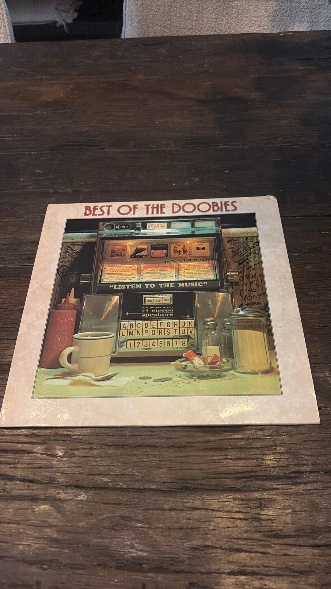 The doobies - best of LP, Ophalen of Verzenden, Zo goed als nieuw, LP