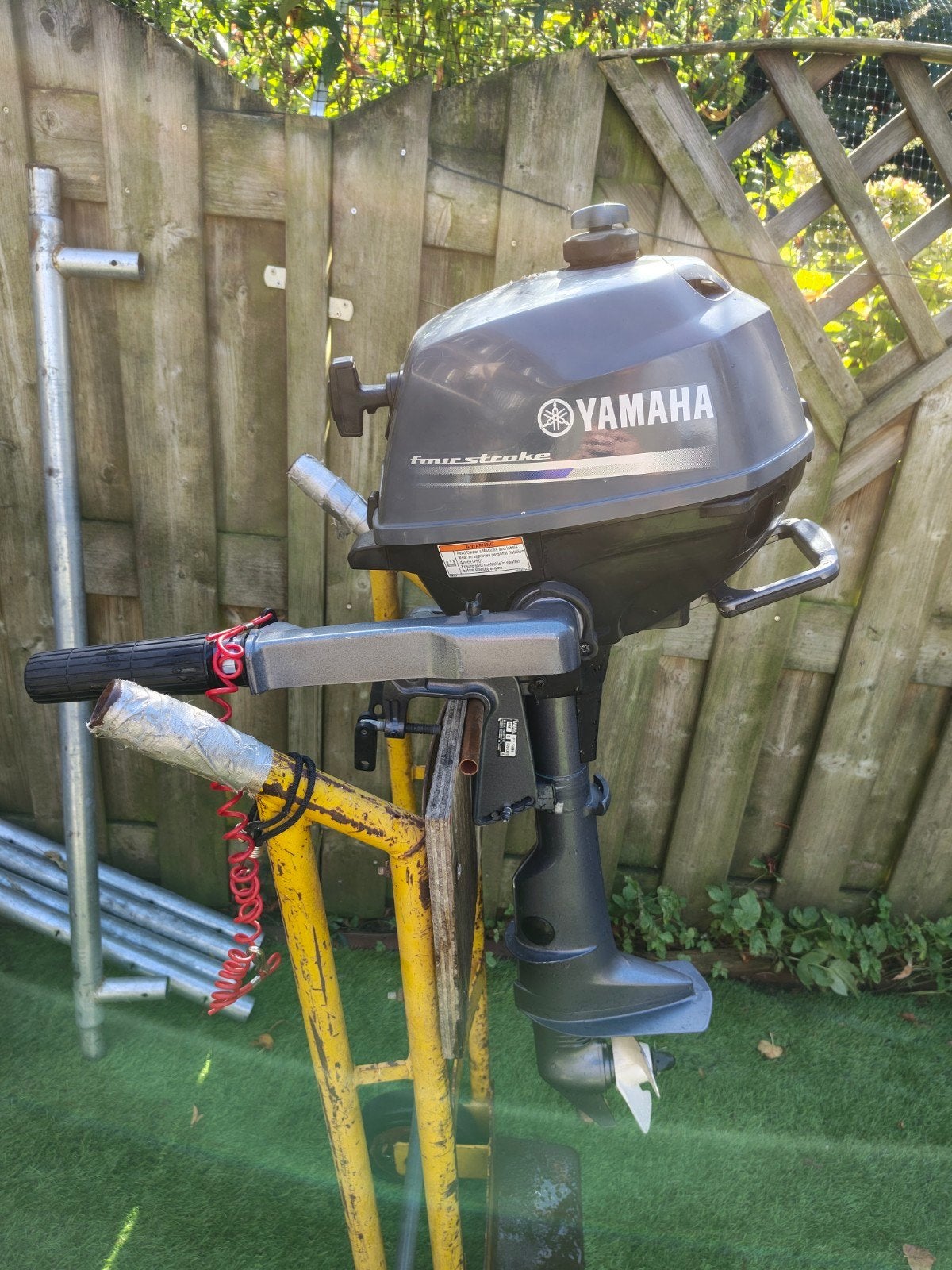 Yamaha 2,5 pk fourstroke BJ:2015 kortstaart, Ophalen, Minder dan 5 pk, Viertaktmotor, Zo goed als nieuw