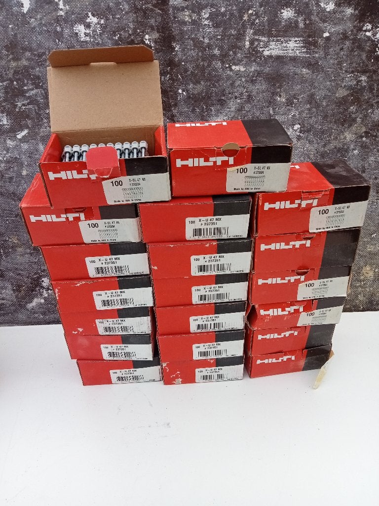 Hilti nagels X-U 47 MX, Ophalen, Nieuw, Minder dan 50 mm, Spijkers