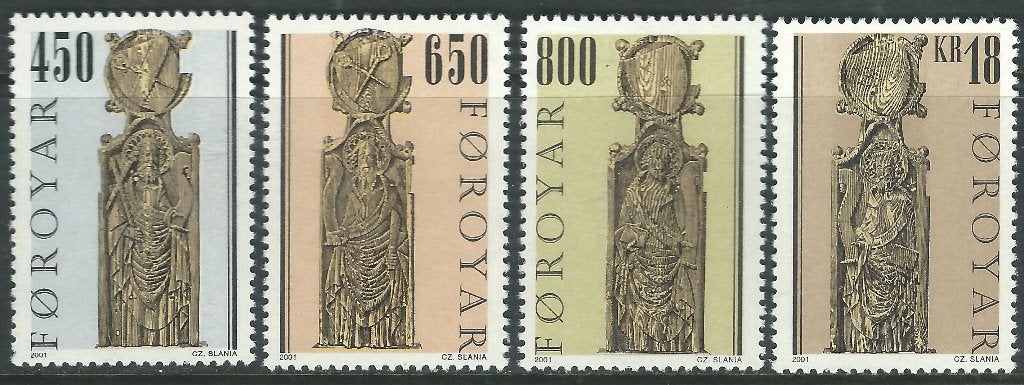 FAROER 2001-04 Uitgaves Los Te Koop, Postfris (zie lijst)., Verzenden, Denemarken, Postfris
