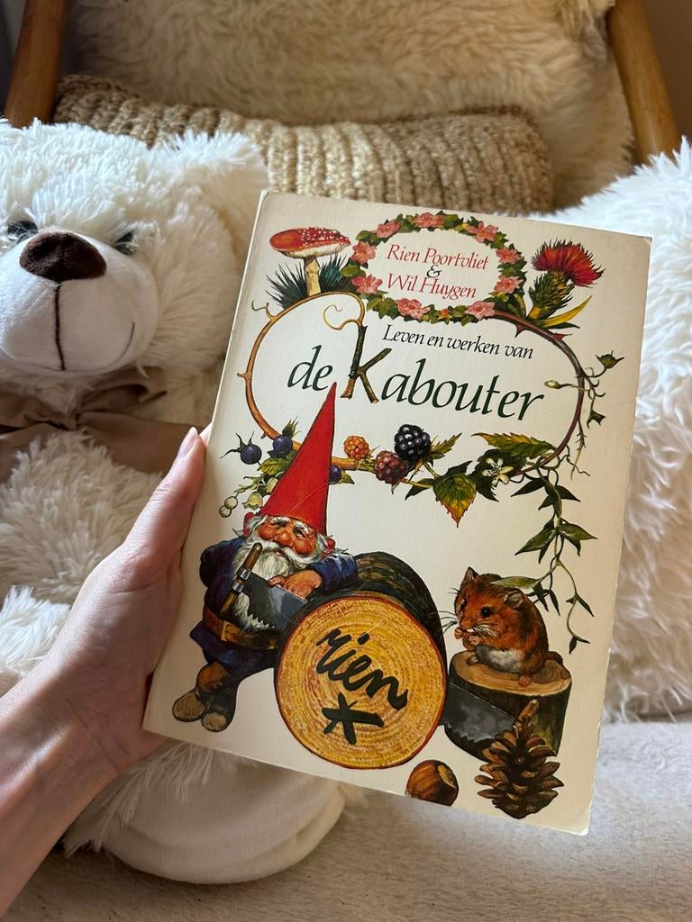 Boek: Leven en werken van de kabouter van Rien Poortvliet, Boeken, Ophalen of Verzenden, Zo goed als nieuw