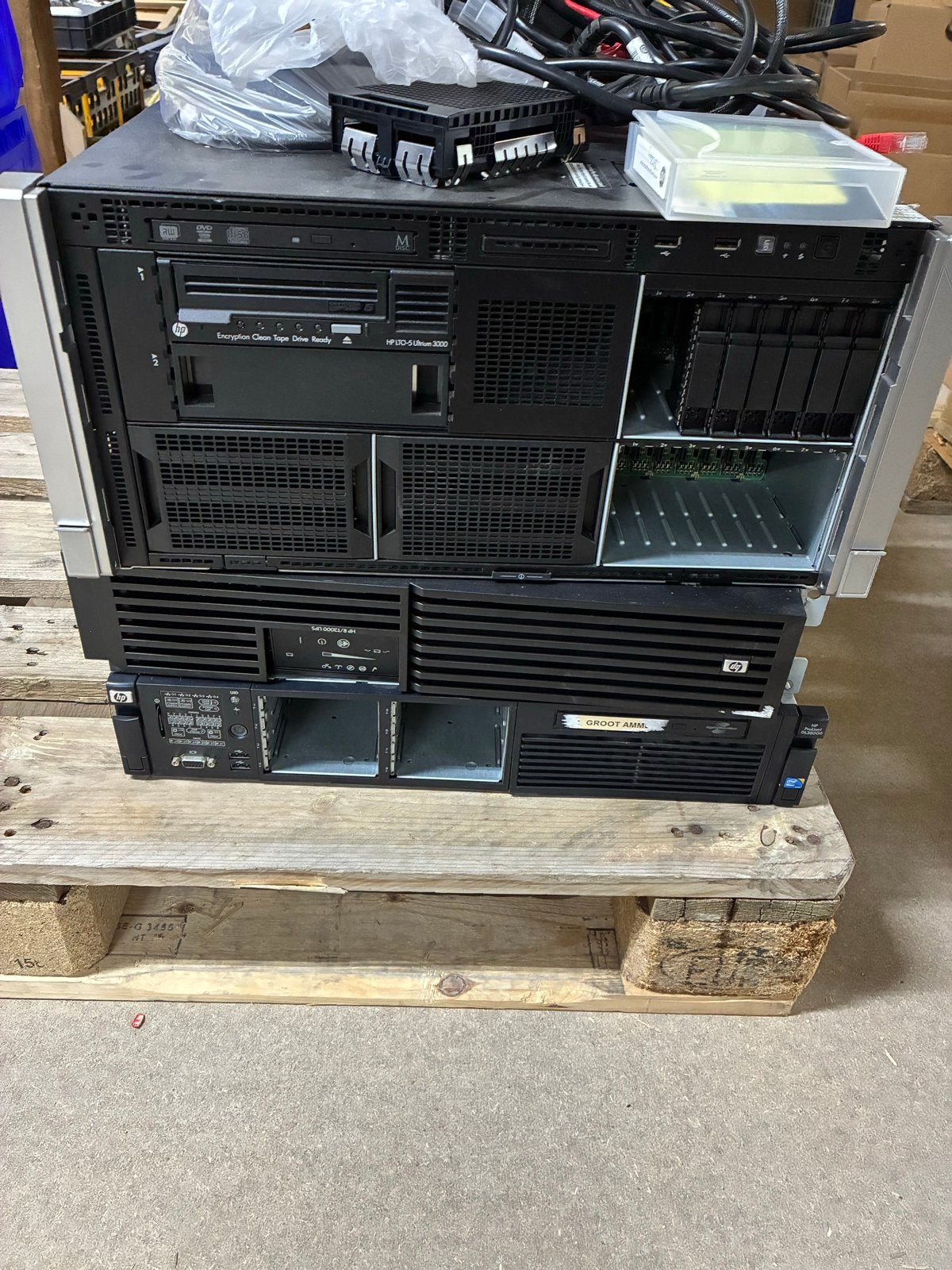 HP ProLiant Servers - Diverse modellen voor zakelijk gebruik, Computers en Software, Servers, Ophalen, Gebruikt, Onbekend, Hot swappable onderdelen