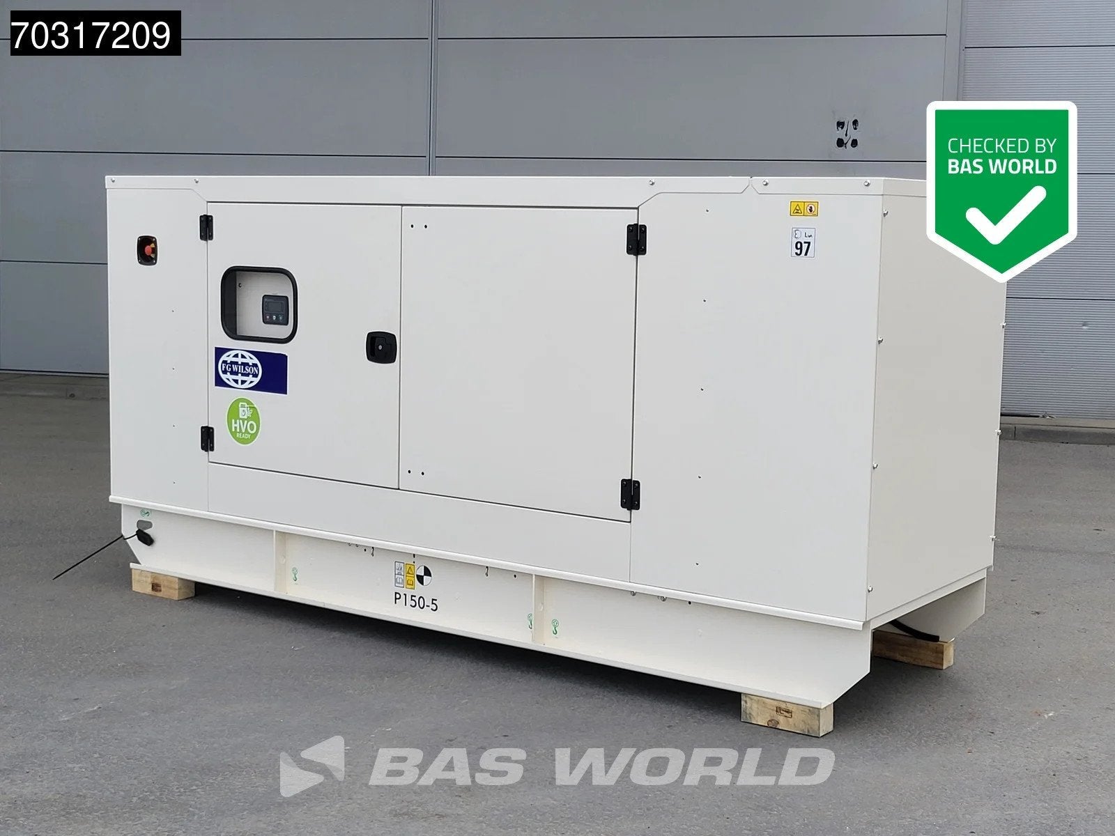 FG Wilson P150-5 150KVA - Perkins engine - Leroy Somer ALT -