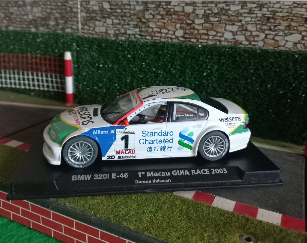 FLY Slotcar BMW 320i E-46  1⁰ Macau Guia Race 2003, Overige merken, Racebaan, Nieuw, Ophalen of Verzenden