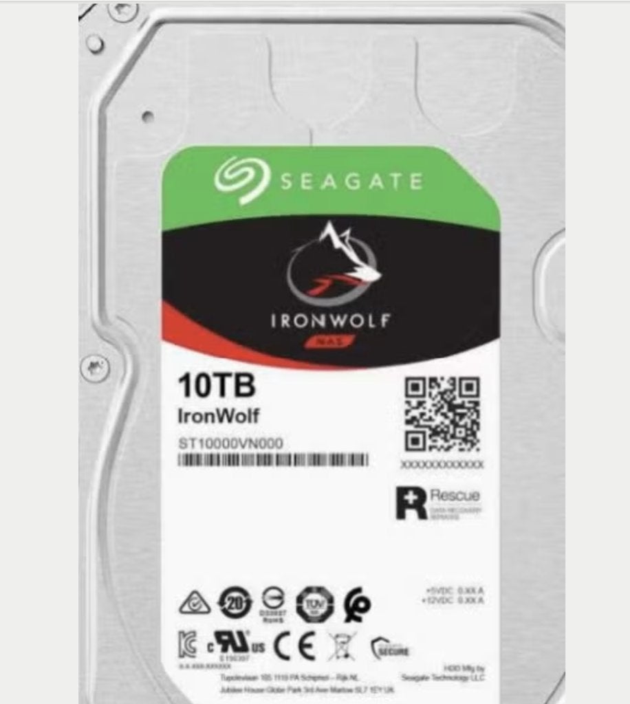 Seagate 10TB IronWolf NAS, Ophalen, NAS