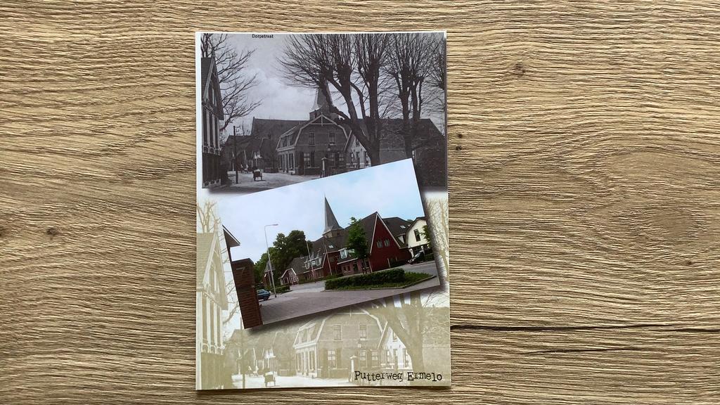 ansichtkaart Ermelo, Verzamelen, Ansichtkaarten | Nederland, Verzenden, 1940 tot 1960, Ongelopen, Gelderland