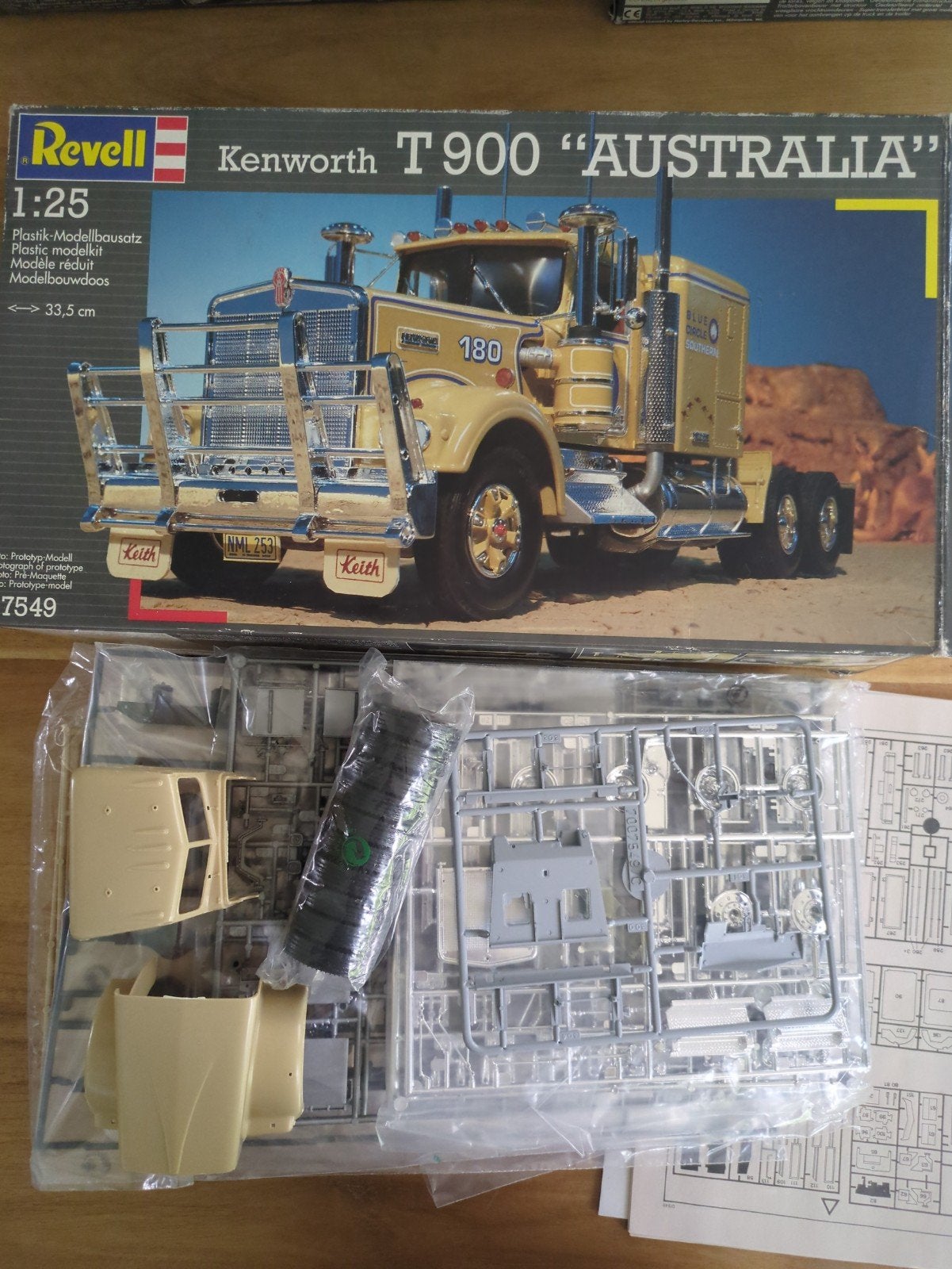 Revell Kenworth T900 "Australia" modelbouwdoos 1:25, Henschelstr. 20-30, 32257 Bünde, Duitsland, Nieuw, Ophalen of Verzenden, Info@revell.de