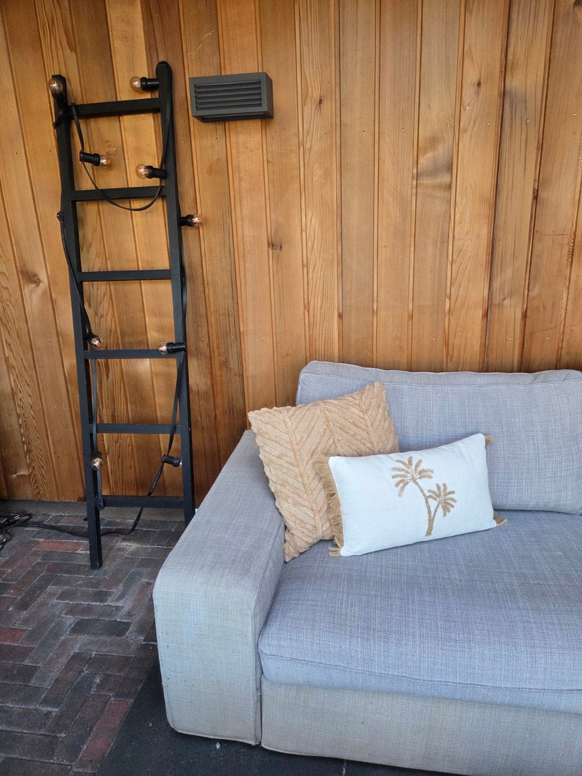 Houten decoratieladder, Ophalen, Gebruikt