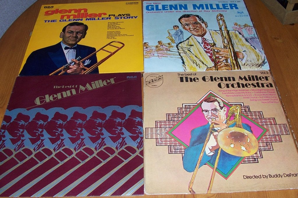 glenn miller 8 lp's, LP, Gebruikt, Overige genres, Ophalen of Verzenden