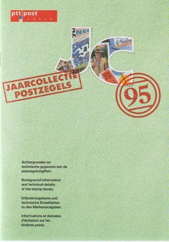PTT Post - jaarcollectie postzegels vanaf 1995 - omschr., Postzegels en Munten, Ophalen of Verzenden, Koningin Beatrix, Overige waardes