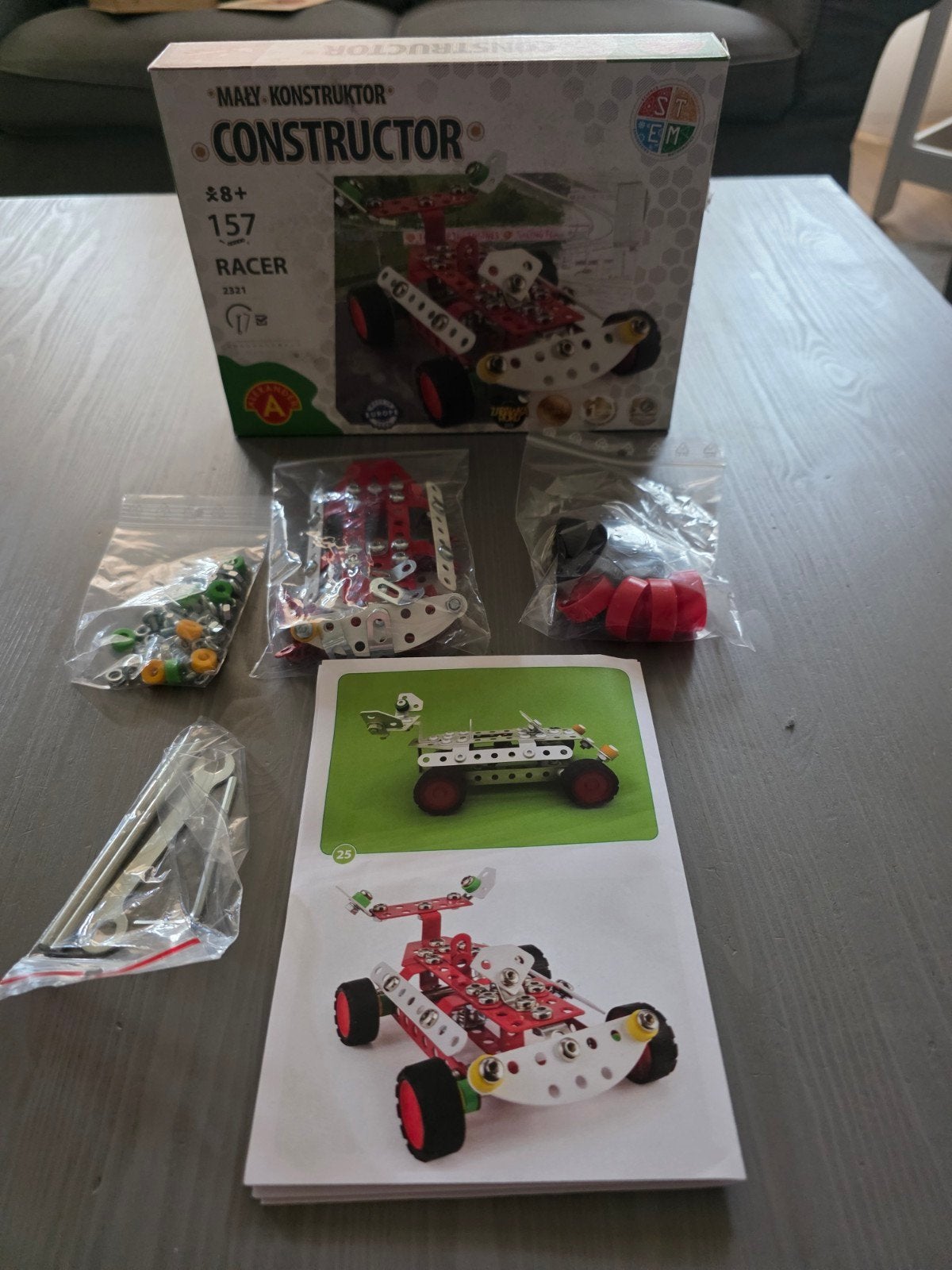 Constructor Racer Meccano-achtig Bouwpakket, Kinderen en Baby's, Speelgoed | Bouwstenen, Nieuw, Overige merken, Ophalen of Verzenden