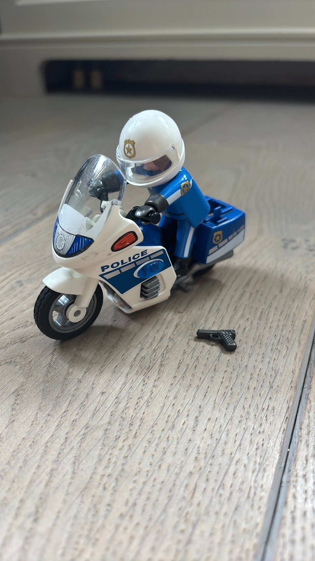 Playmobil city action - motor agent - 6923, Gebruikt, Complete set, Voertuig, Ophalen of Verzenden