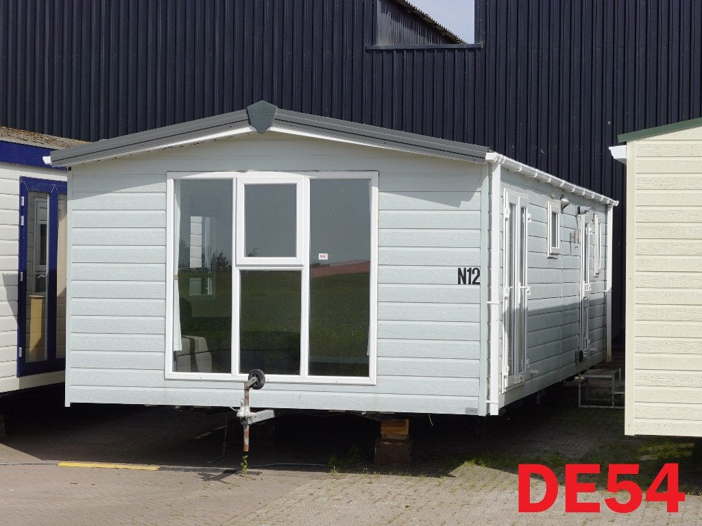 Keurig chalet met 2 slk, dubbel glas en centrale verwarming, Caravans en Kamperen, Stacaravans, Tot en met 4