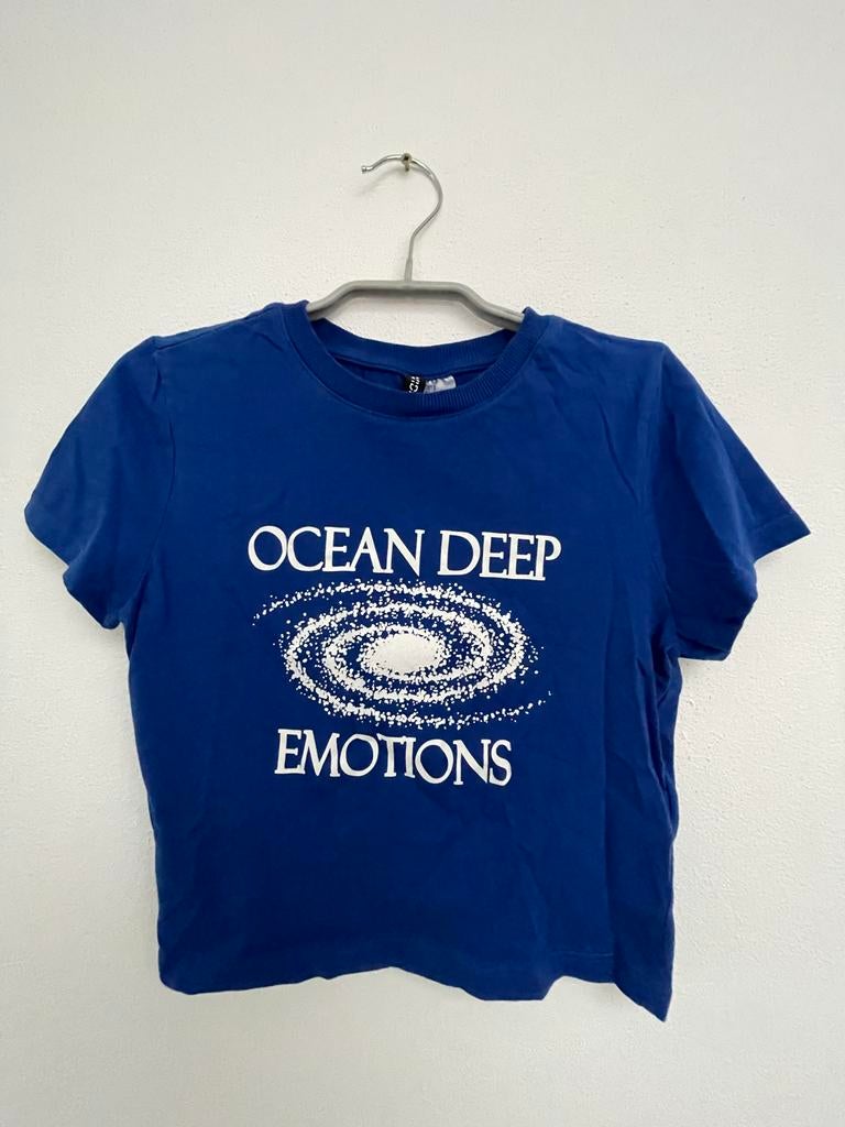 Divided T-shirt "Ocean Deep Emotions" maat 36, Kleding | Dames, Blauw, Ophalen of Verzenden, Korte mouw, Maat 36 (S)
