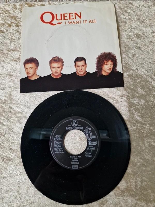 Queen I Want It All 7” Vinyl 1989 Parlophone, Ophalen of Verzenden, Gebruikt, Pop