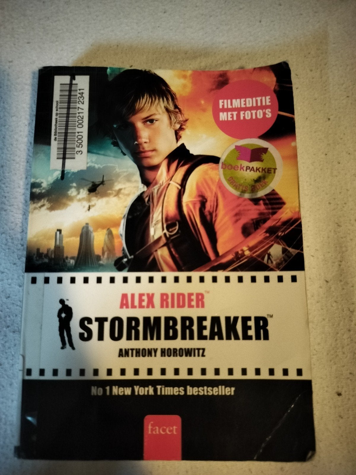 Alex Rider Stormbreaker - Anthony Horowitz, Ophalen of Verzenden, Gelezen, Anthony Horowitz