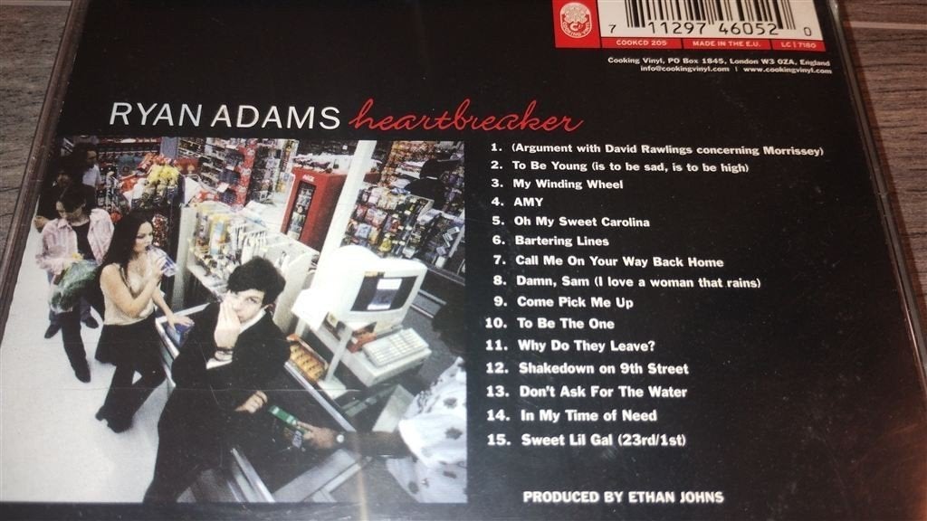 Ryan Adams - Heartbreaker, Ophalen of Verzenden, Zo goed als nieuw