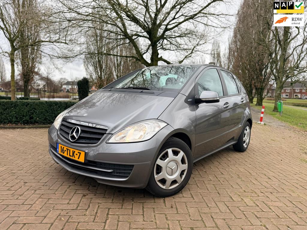 Mercedes-Benz A-klasse 160 Blue Eff. Business| Clima | 5deur, Auto's, Voorwielaandrijving, Euro 5, Zwart, 49 €/maand