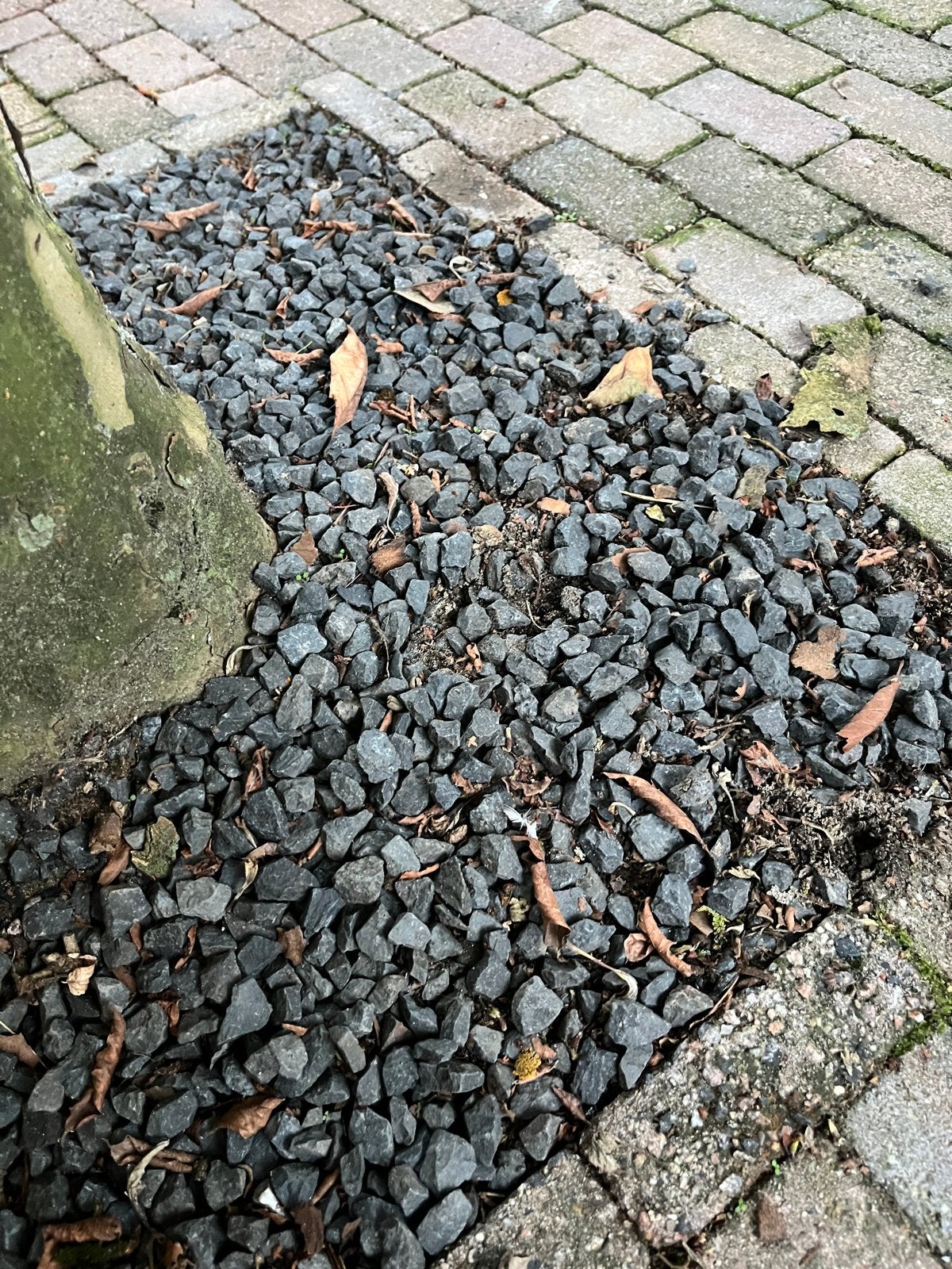 Grijze split  GRATIS AFHALEN!, Tuin en Terras, Ophalen, Overige materialen, Gebruikt, Zwart