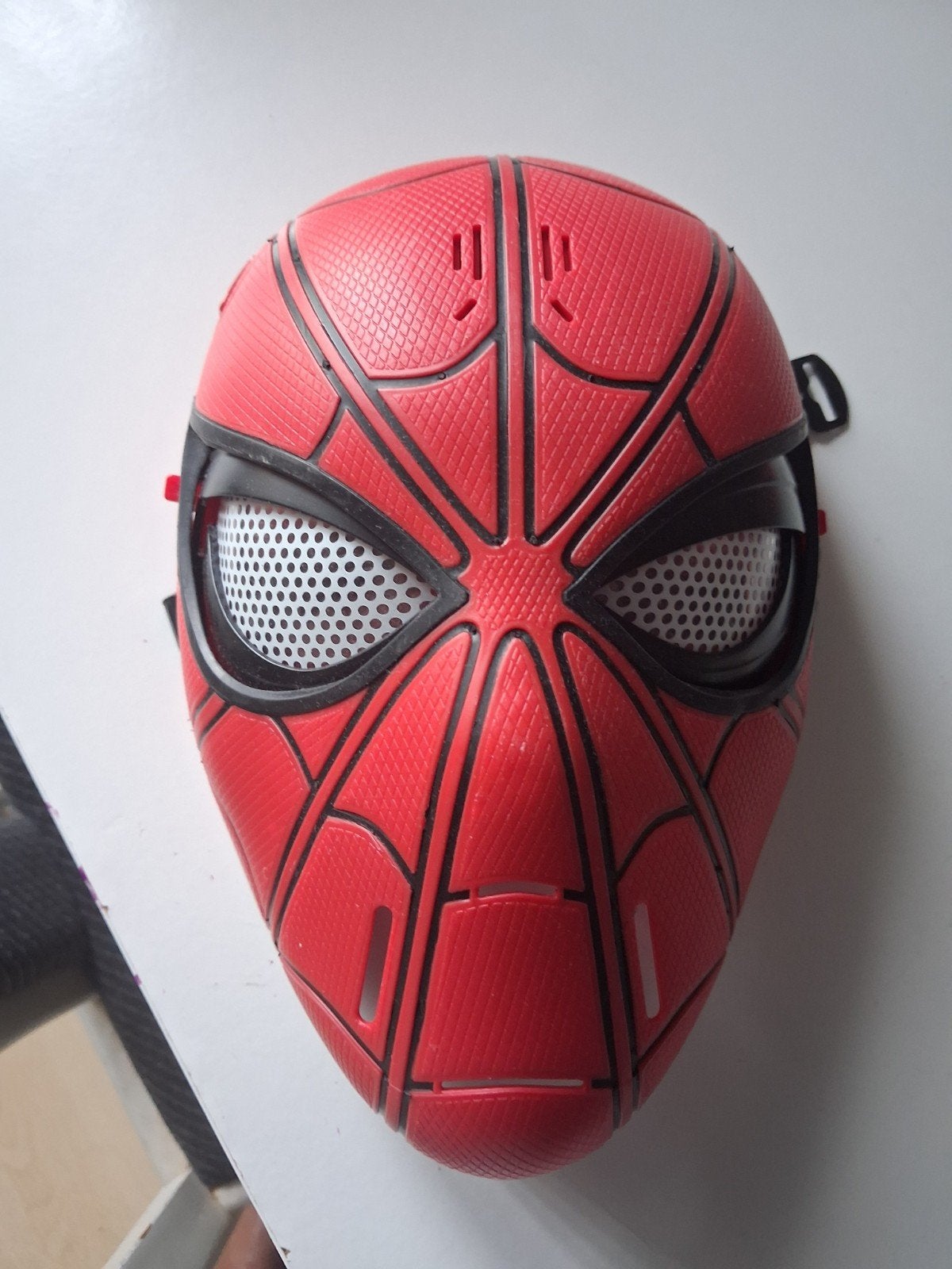 Spider-Man Masker met Geluidseffecten, Ophalen of Verzenden, Gebruikt