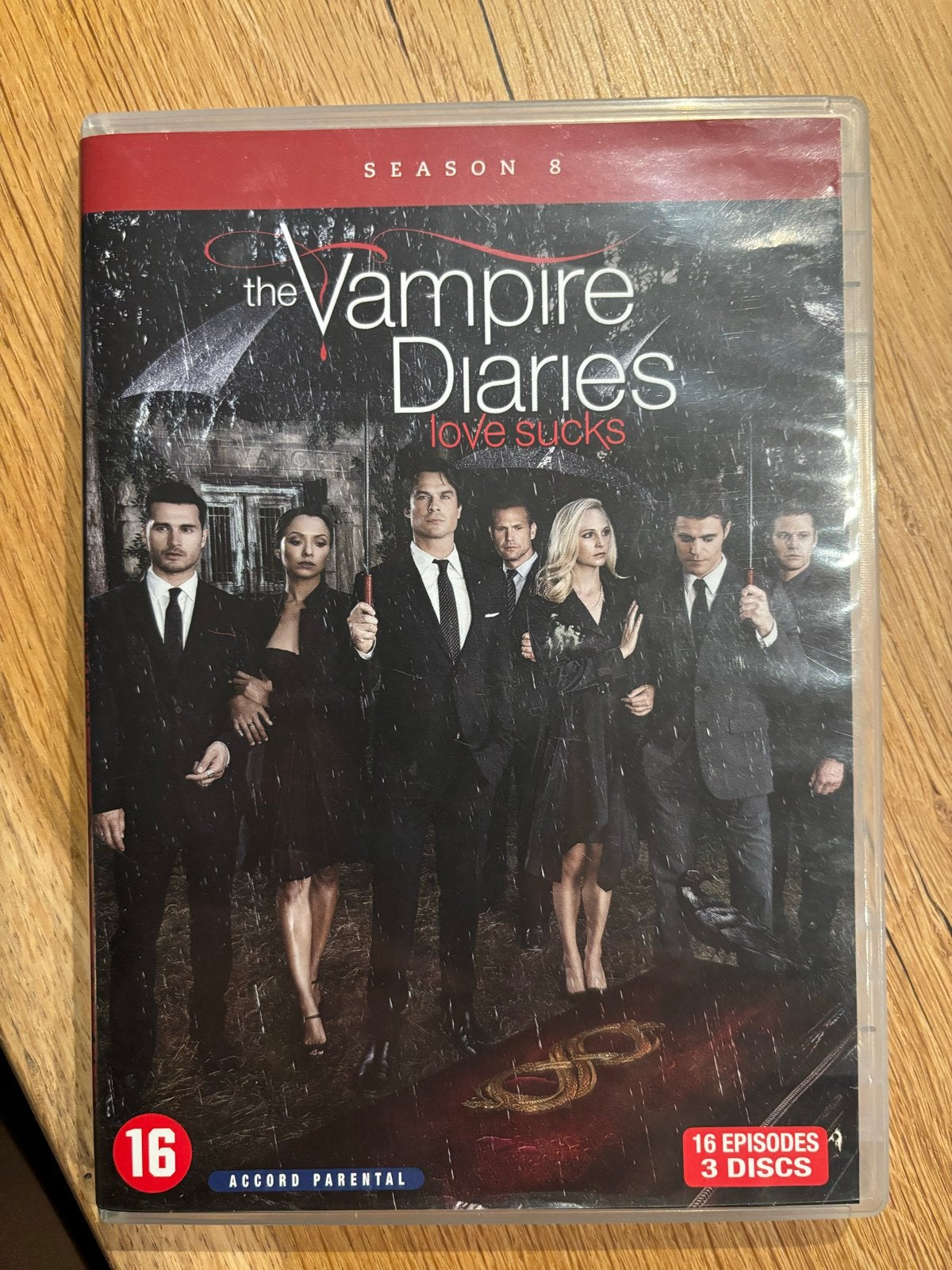 DVD The Vampire Diaries - Seizoen 8 (3 DVD's), Vanaf 16 jaar, Ophalen of Verzenden, Zo goed als nieuw, Science Fiction en Fantasy