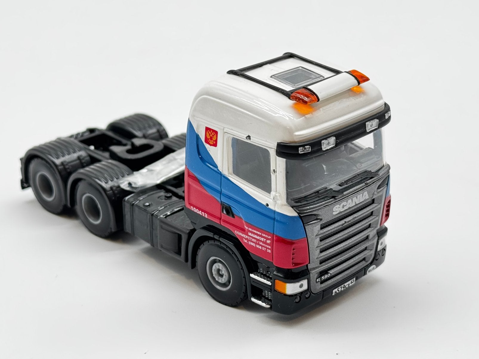 TEMA TOYS SCANIA R 580 MAMMOET van SEUMEREN, Overige merken, ., Nieuw, Ophalen of Verzenden