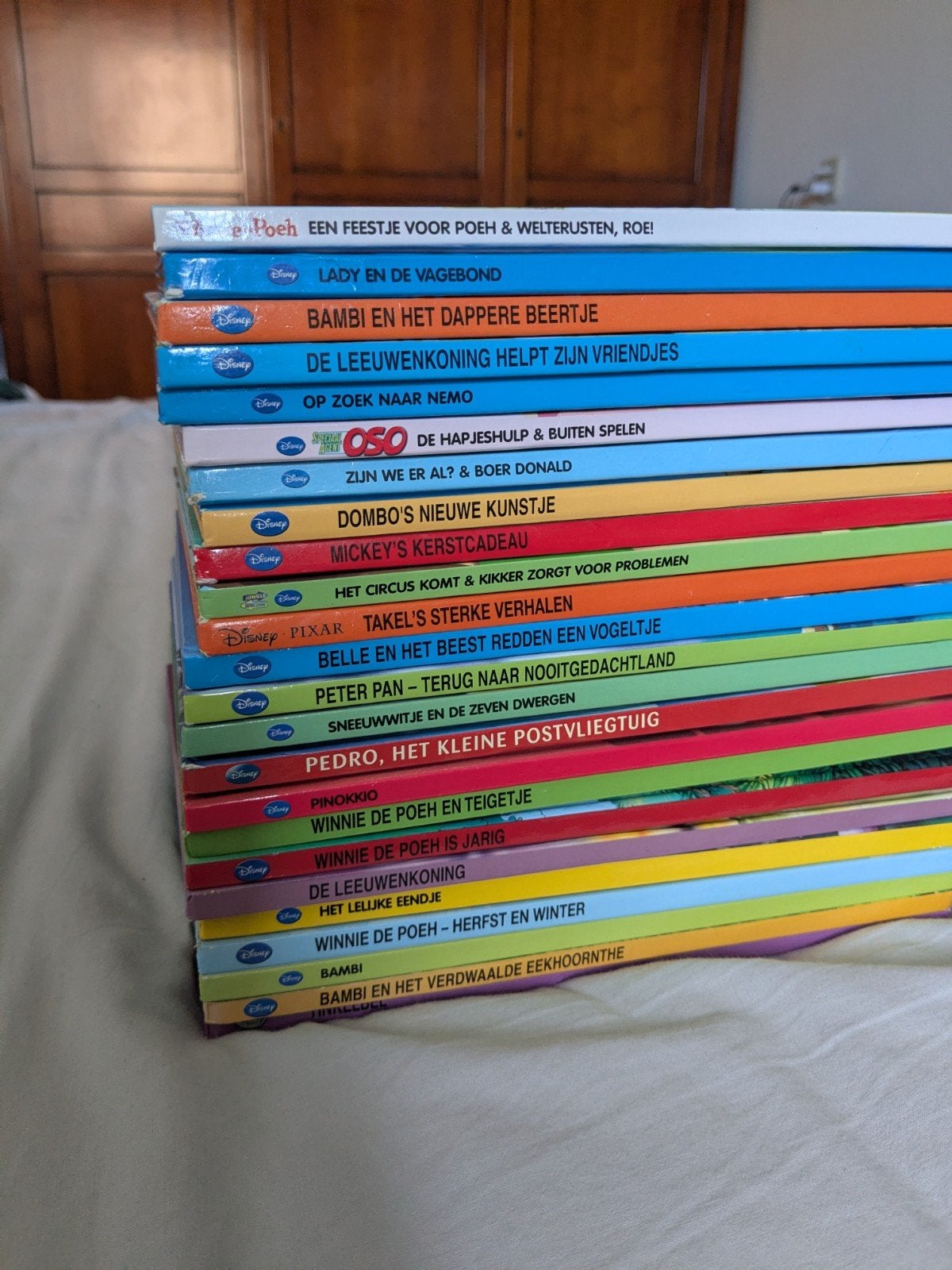 Stapel Disney boeken met luister CD's, Ophalen of Verzenden, Zo goed als nieuw, Sprookjes