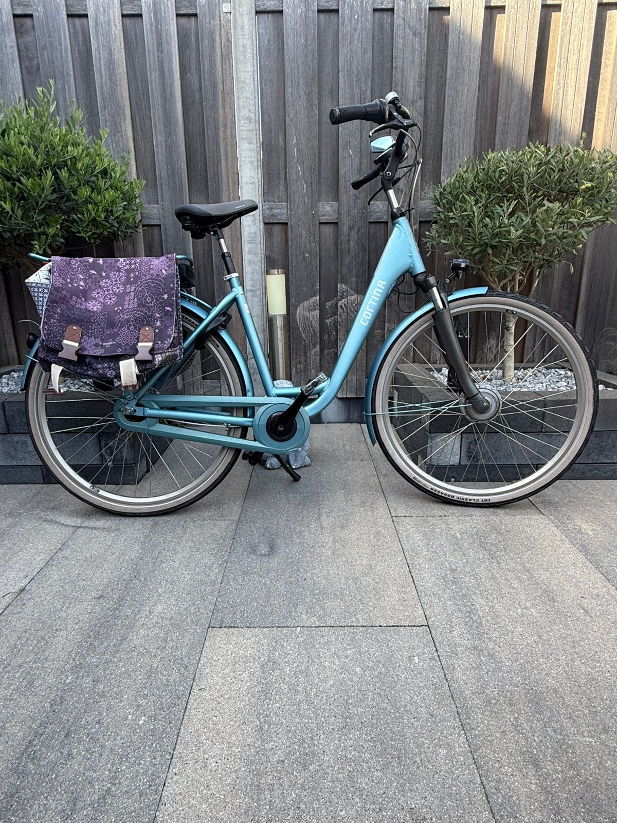 Cortina E-Yoya Elektrische Damesfiets, Fietsen en Brommers, 51 tot 55 cm, Ophalen, Zo goed als nieuw
