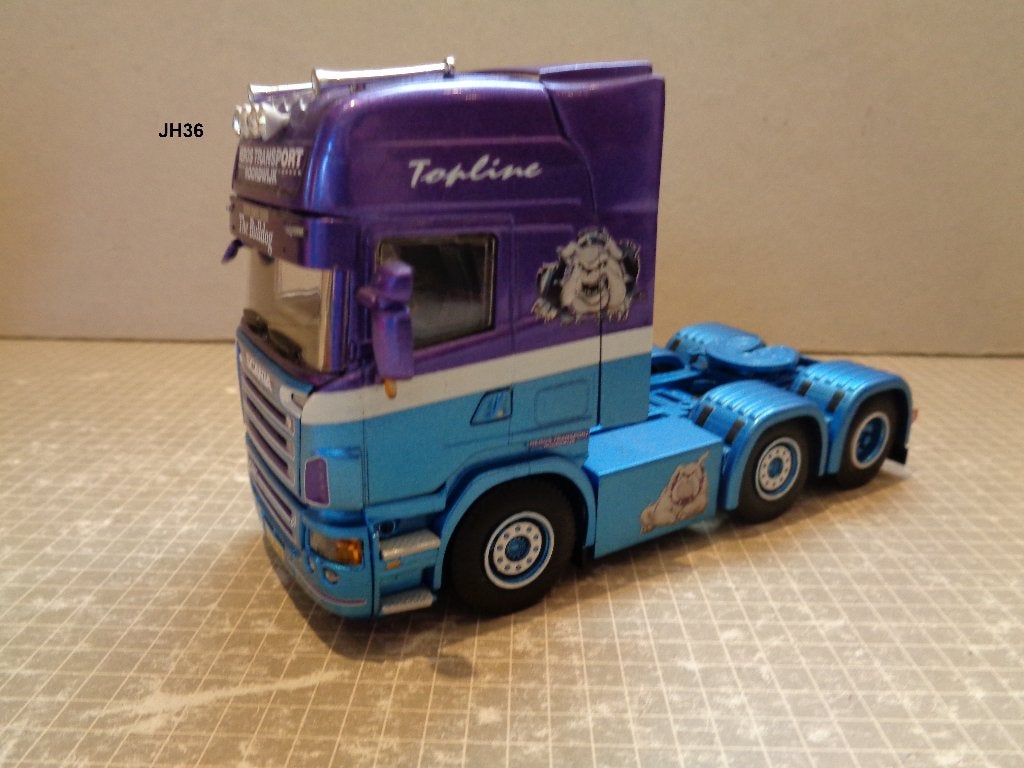 WSI Models scania Heros the bulldog, Ophalen of Verzenden, Zo goed als nieuw, Bus of Vrachtwagen, Tekno