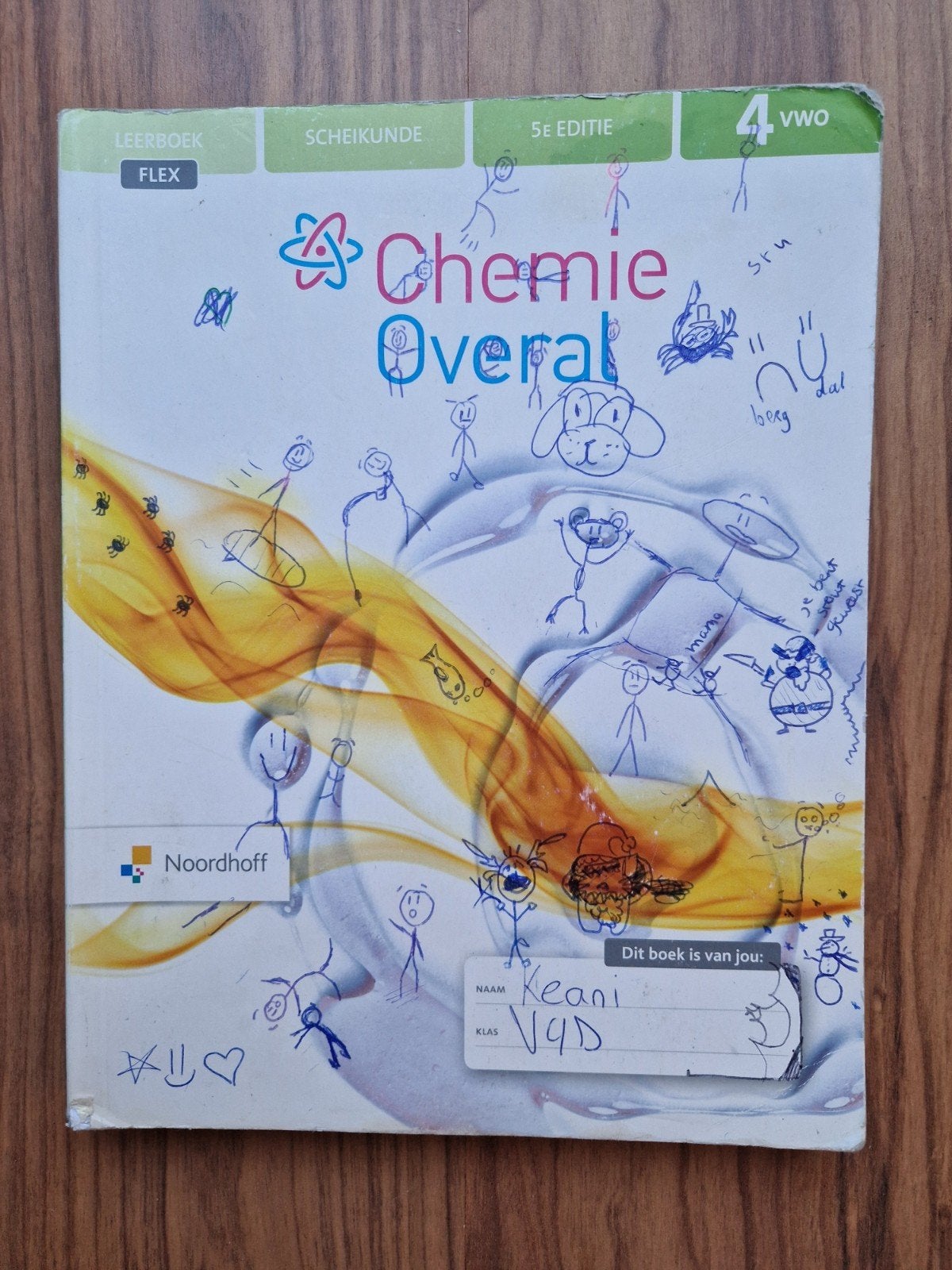 Chemie Overal VWO deel 4 flex, Ophalen, Gelezen, VWO, Scheikunde