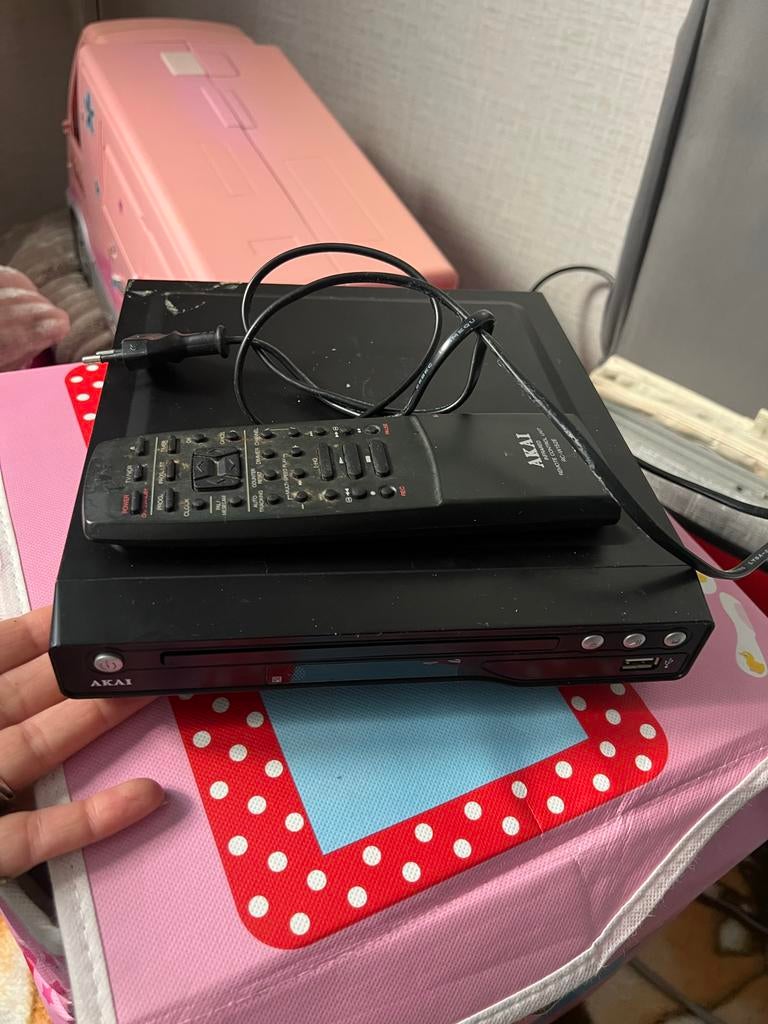 Akai VHS-speler/recorder met afstandsbediening, Ophalen of Verzenden, Zo goed als nieuw