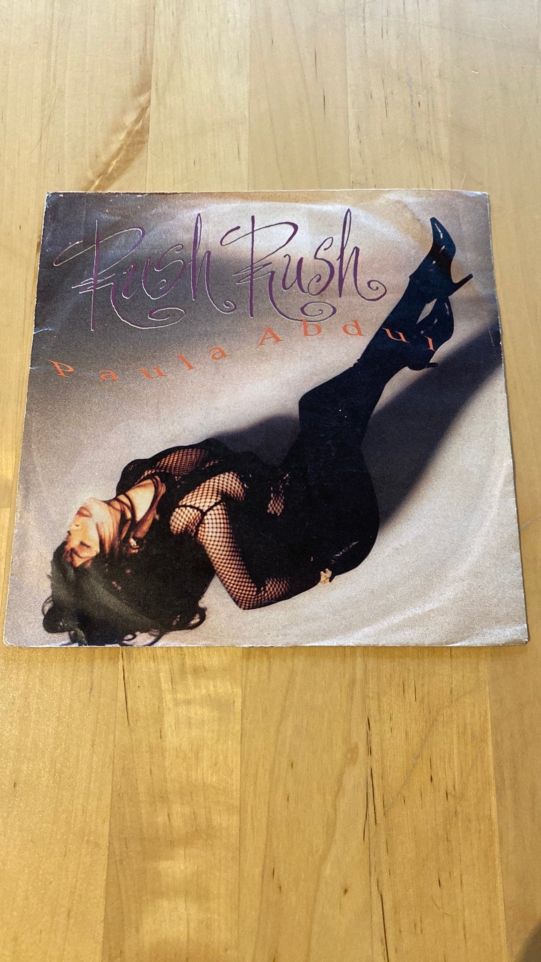 Vinyl single Paula Abdul - Rush rush, Ophalen of Verzenden, Zo goed als nieuw