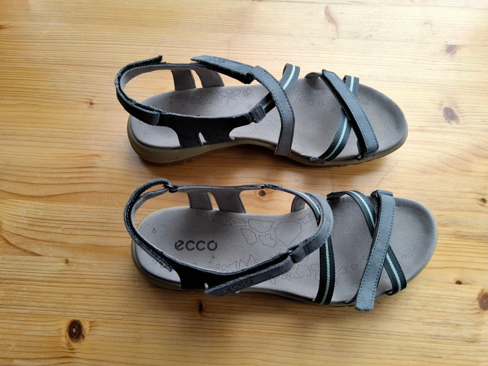 Ecco zomersandalen, maat 39 - Zo goed als nieuw, Ecco, Ophalen of Verzenden, Zo goed als nieuw, Sandalen of Muiltjes
