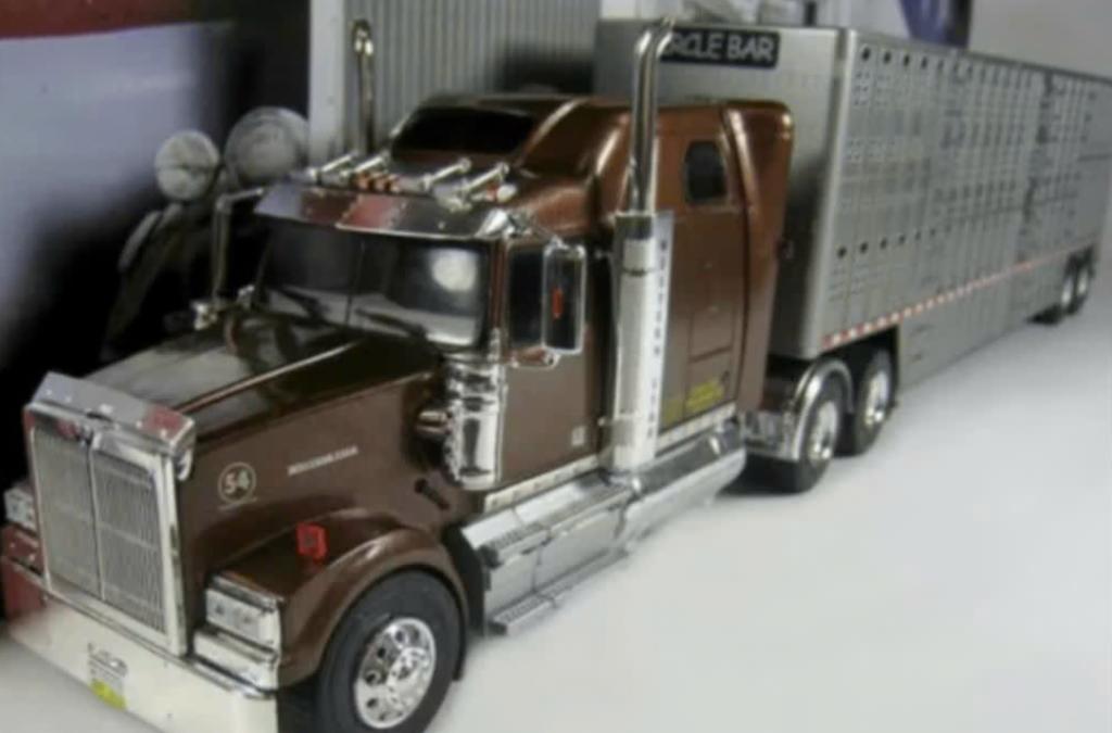 Western Star 4900 1989 veevervoer schaal 1/43 US trucks # 86, Verzenden, Nieuw, Bus of Vrachtwagen, Overige merken
