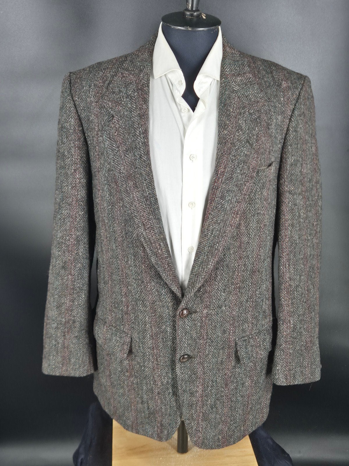 Harris Tweed colbert (50), Info@harristweed.org, Ophalen of Verzenden, Zo goed als nieuw, Isle of Lewis, Scotland