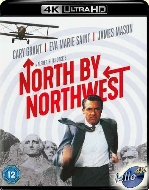Blu-ray 4K: Alfred Hitchcock's North by Northwest (1959) UKN, Ophalen of Verzenden, Nieuw in verpakking, 4K Ultra HD Blu-ray, Klassiekers