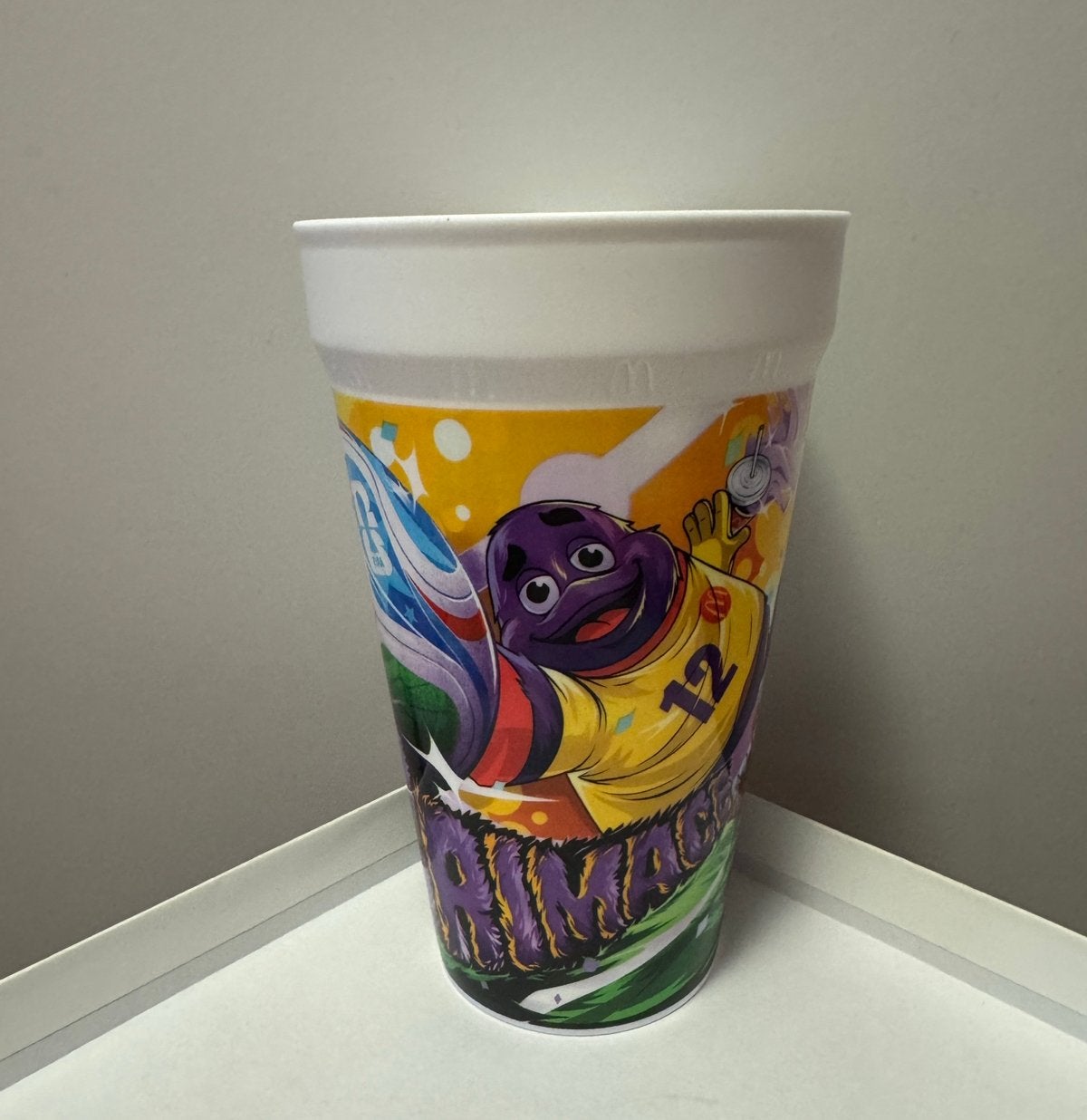 McDonalds Grimace WK beker + WK Squishmallow, Verzamelen, Ophalen of Verzenden, Nieuw