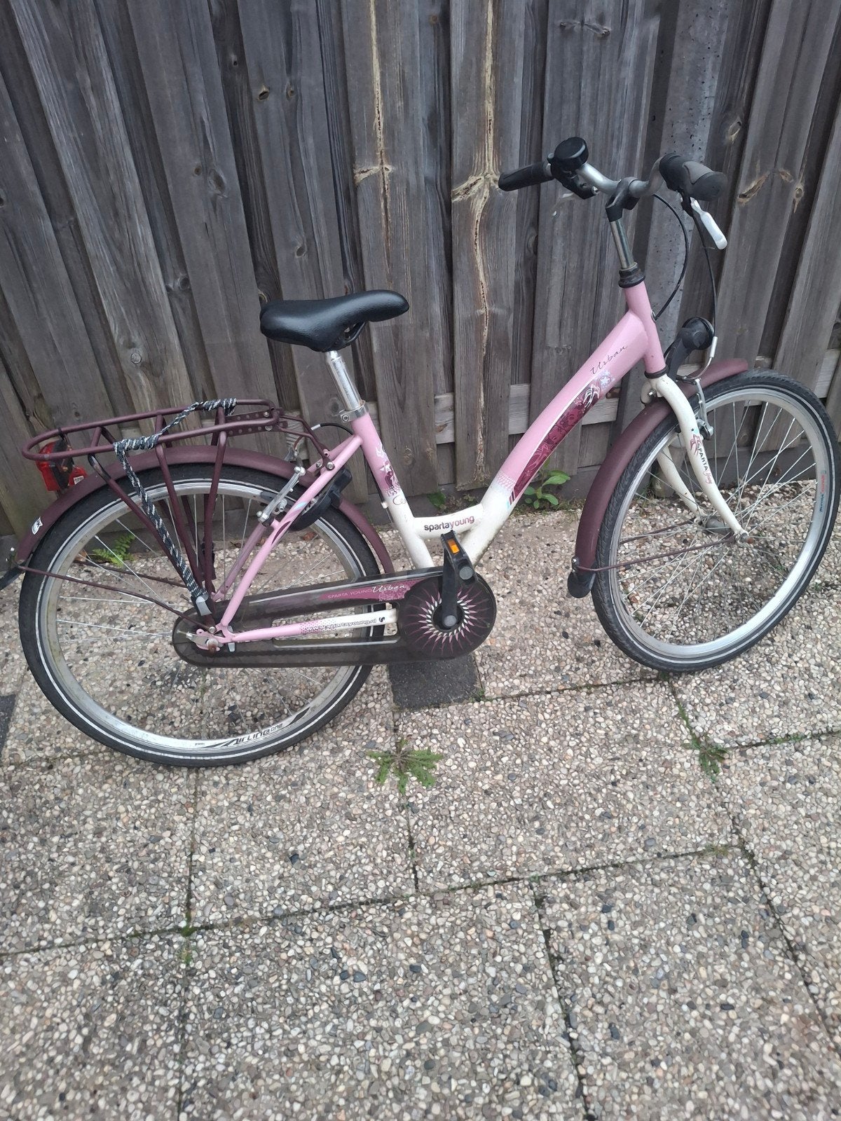 kinderfiets, Terugtraprem, Gebruikt, Handrem, SPARTA