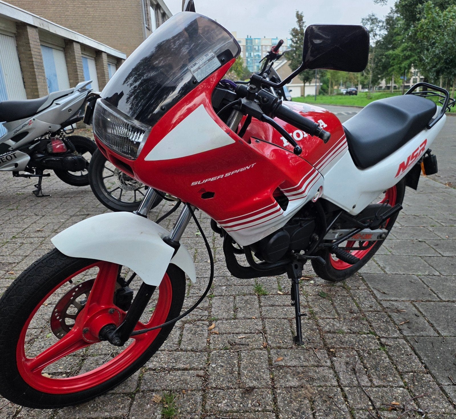 Honda NSR 50 op Nederlands Kenteken, Fietsen en Brommers, Ophalen, Gebruikt, Overige modellen, Maximaal 45 km/u