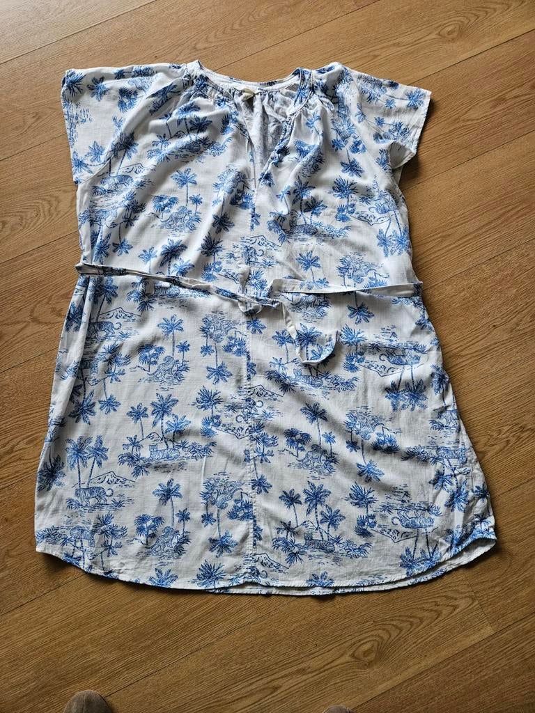 Strand/zomerjurkje maat 46/ 48, Kleding | Dames, Jurken, H&M, Blauw, Maat 46/48 (XL) of groter, Ophalen of Verzenden