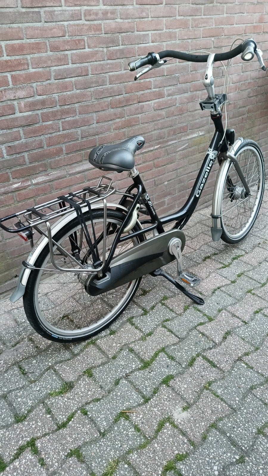 Gazelle bloom moederfiets, Fietsen en Brommers, Fietsen | Dames | Moederfietsen, Ophalen, 2 zitjes, Gebruikt, Versnellingen