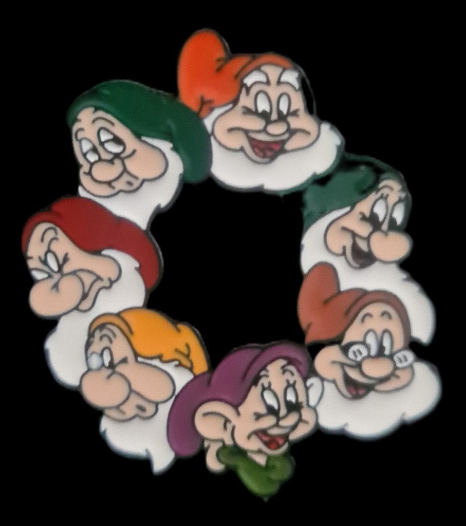 7 dwergen pin, Verzenden, Nieuw, Figuurtje, Speldje of Pin