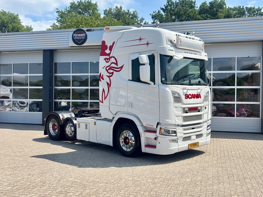 Scania R500 NGS New MOD & Estepe 3th axle (bj 2018), Auto's, Vrachtwagens, Automaat, Achterwielaandrijving, Euro 6, Scania