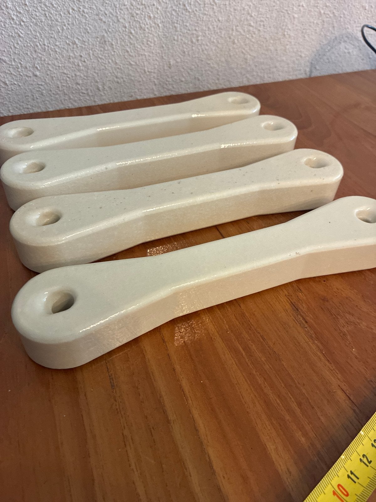 Set van 4 porseleinen isolatoren voor antennes/elektronica, Ophalen of Verzenden