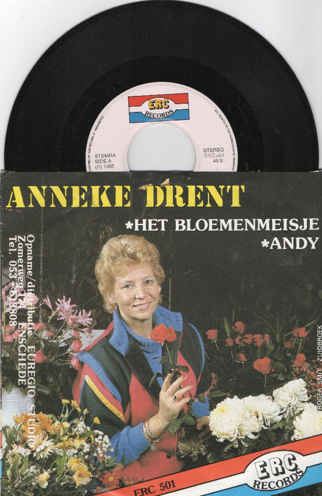 Anneke Drent – Het Bloemenmeisje, Ophalen of Verzenden, Gebruikt, Overige formaten, Overige genres
