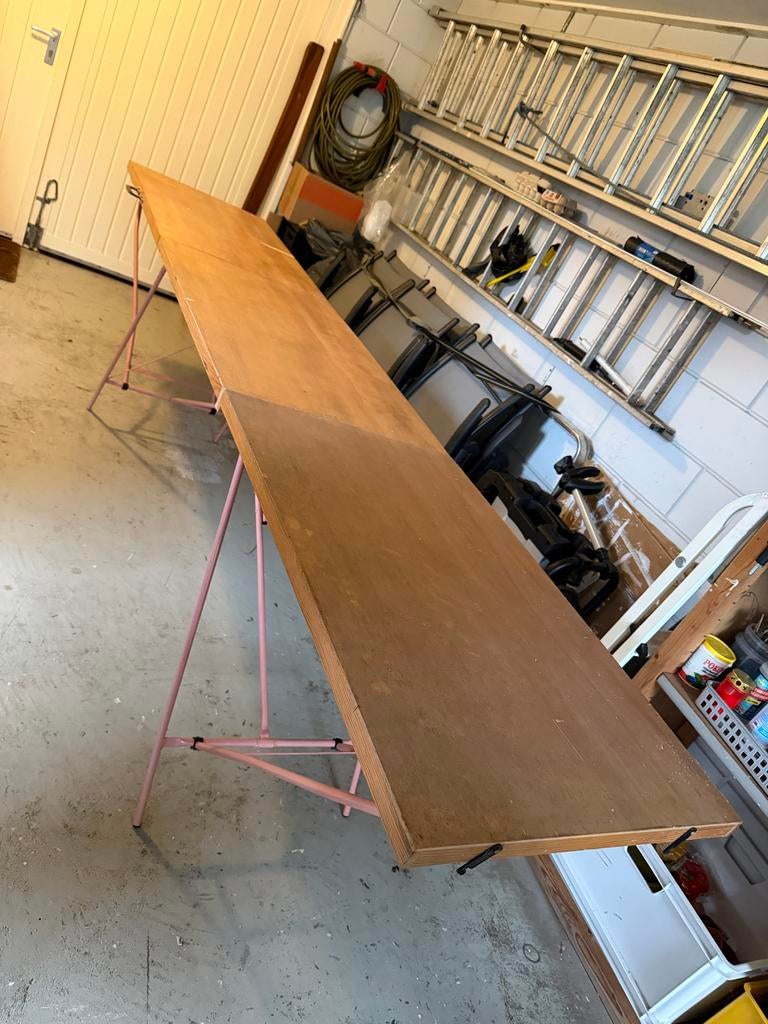 Behangtafel plaktafel opklapbaar (prof), Ophalen, Zo goed als nieuw, Overige typen