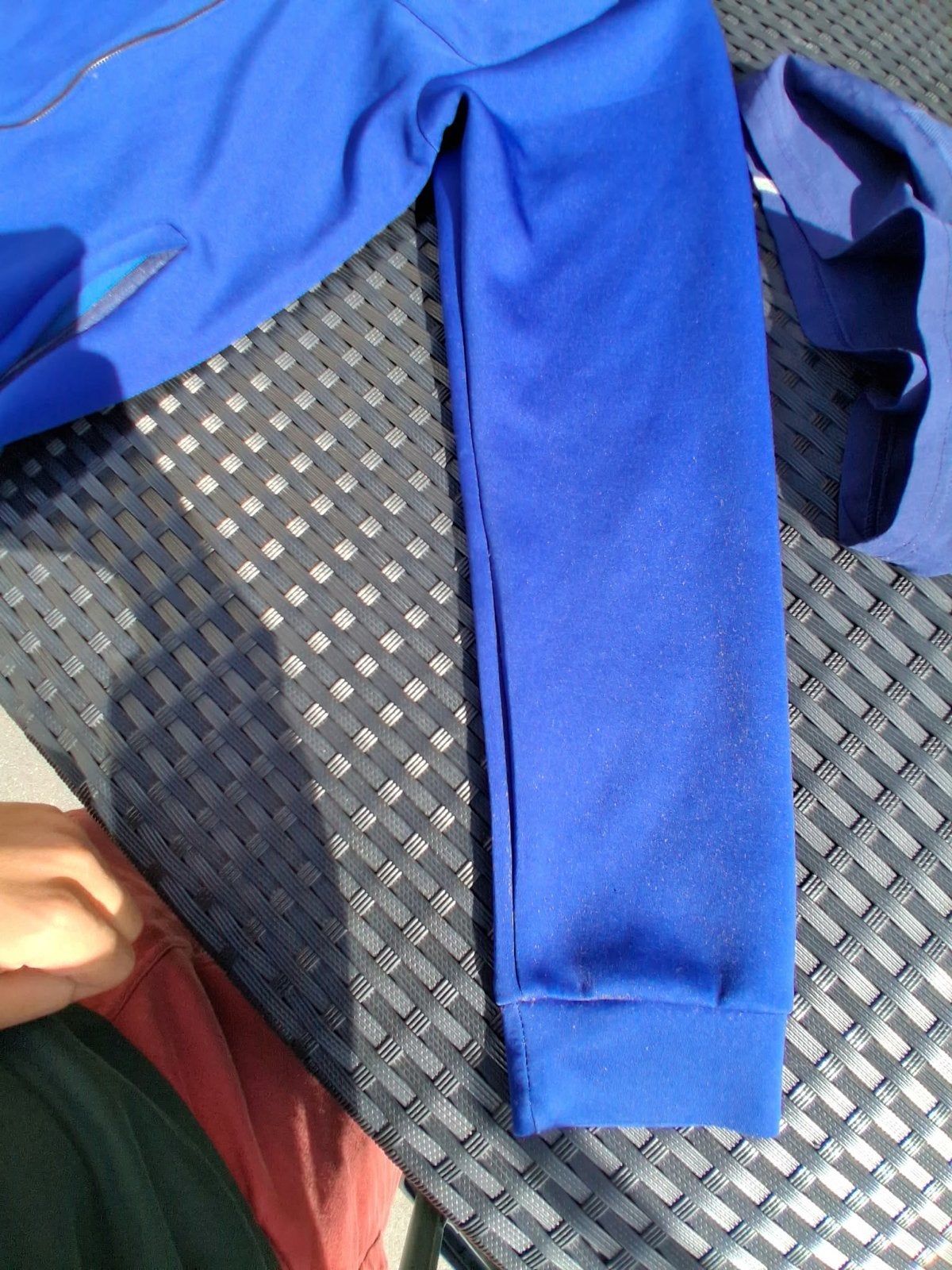 The North Face hoodie blauw, Ophalen of Verzenden, Zo goed als nieuw